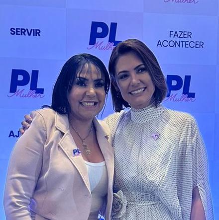 Deputada Janad Valcari participa de encontro de lideranças femininas do PL com Michelle Bolsonaro