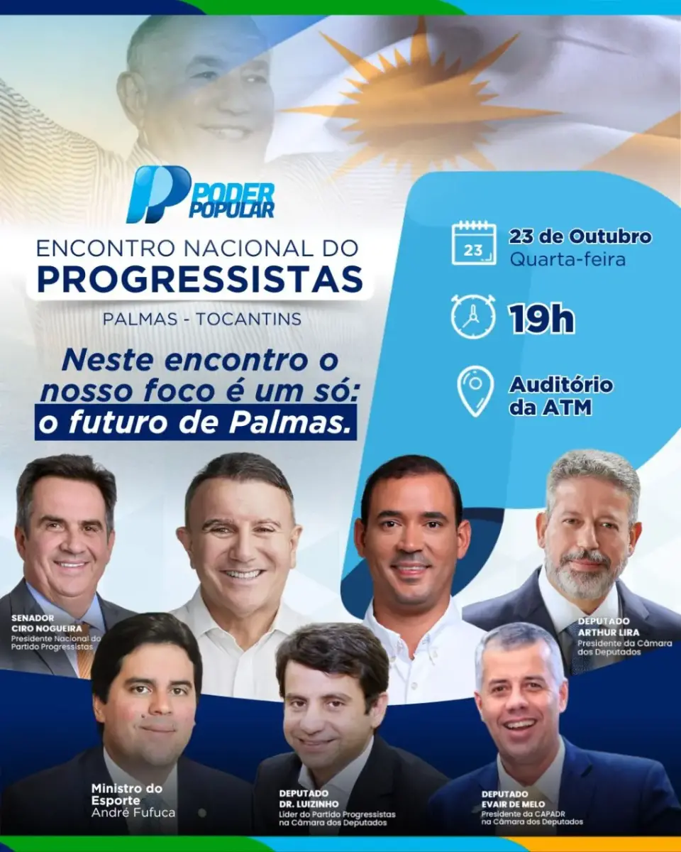 Progressistas realiza grande evento na Capital e reforça apoio à candidatura de Eduardo Siqueira Campos